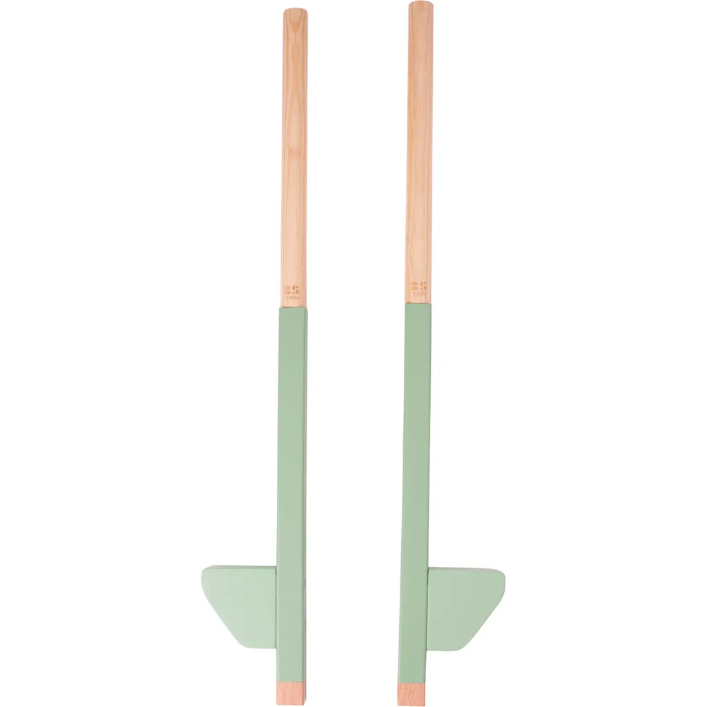 Échasses classiques en bois BS Toys pour enfants - Jeu de plein air XL