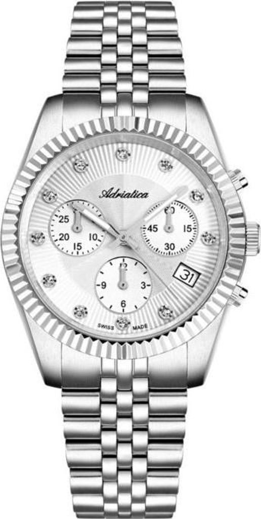 Uhr Adriatica A3809.5143CH ZIRKONIA silber