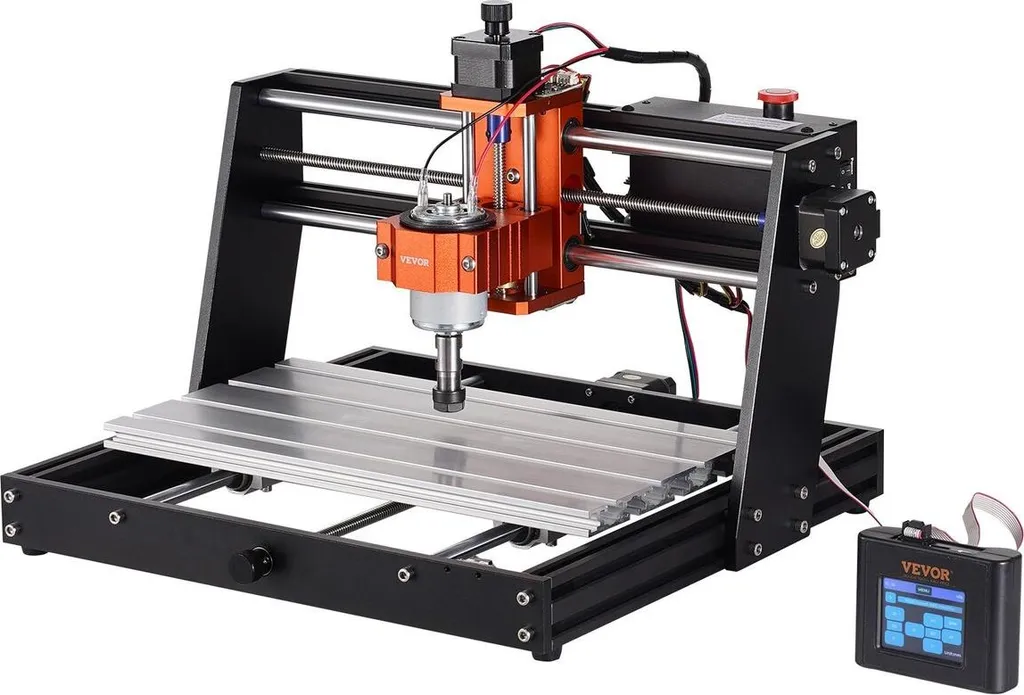 Graveur CNC 3 Axes 120W pour Finir vos Projets Bois sans Ordinateur