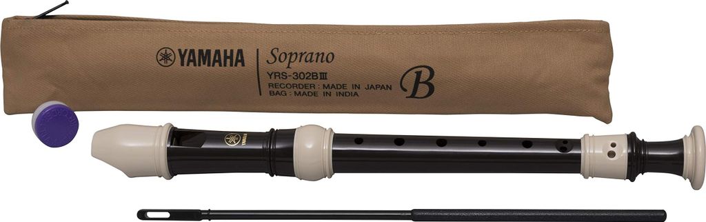 Yamaha Sopran-Blockflöte YRS302BIII Produktbild 