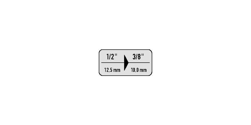 Reduzierstück 513 Antriebs-4-KT.1/2 Zoll Abtriebs-4-KT.3/8 Produktbild 7