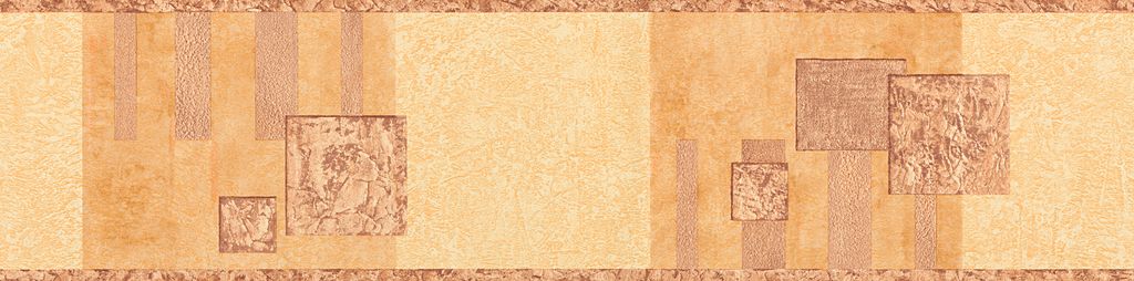 A.S. Création selbstklebende Bordüre Only Borders 9 braun orange 5,00 m x 0,13 m 900647