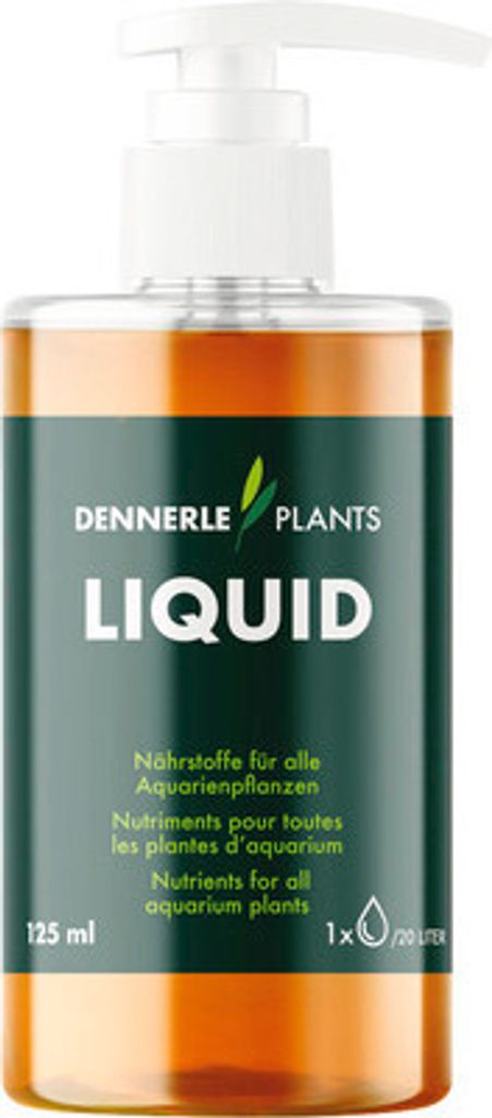 Aquariumpflanzendünger DENNERLE PLANTS Liquid 125 ml mit Produktbild 
