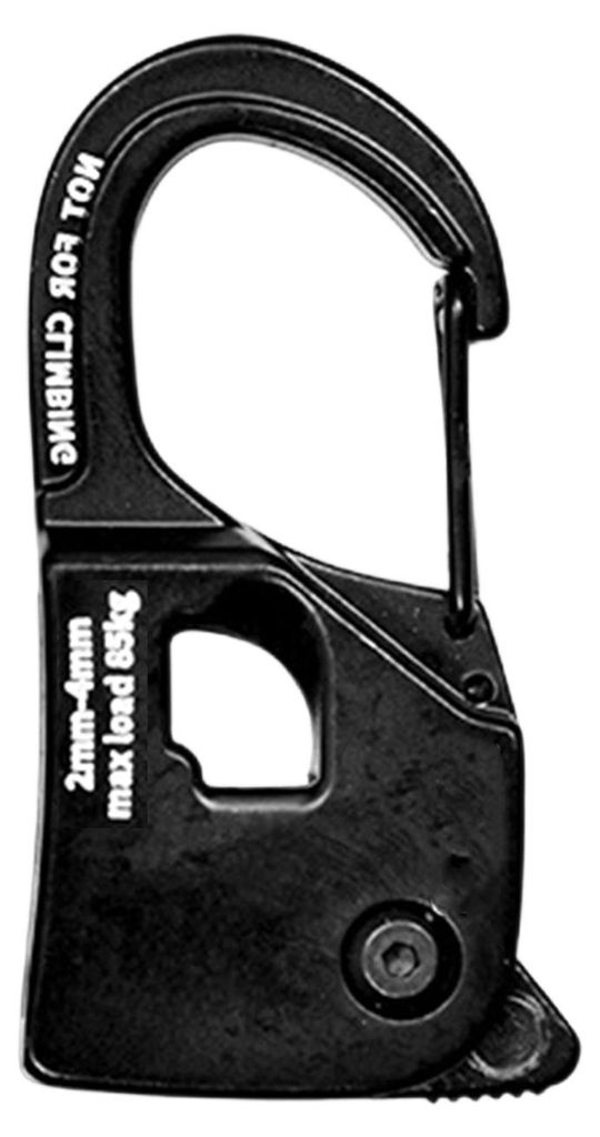 1/2 Stück selbstsichernder Seilspanner aus robuster Aluminiumlegierung für Outdoor-Aktivitäten wie Rucksackreisen, Wandern, Bootfahren und Campi...