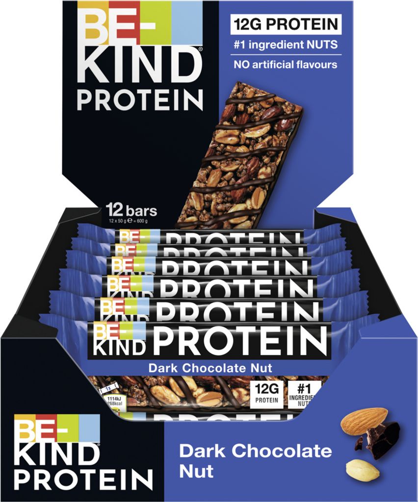 BE-KIND Protein Dark Chocolate Nut 12x50g Obrázok produktu 