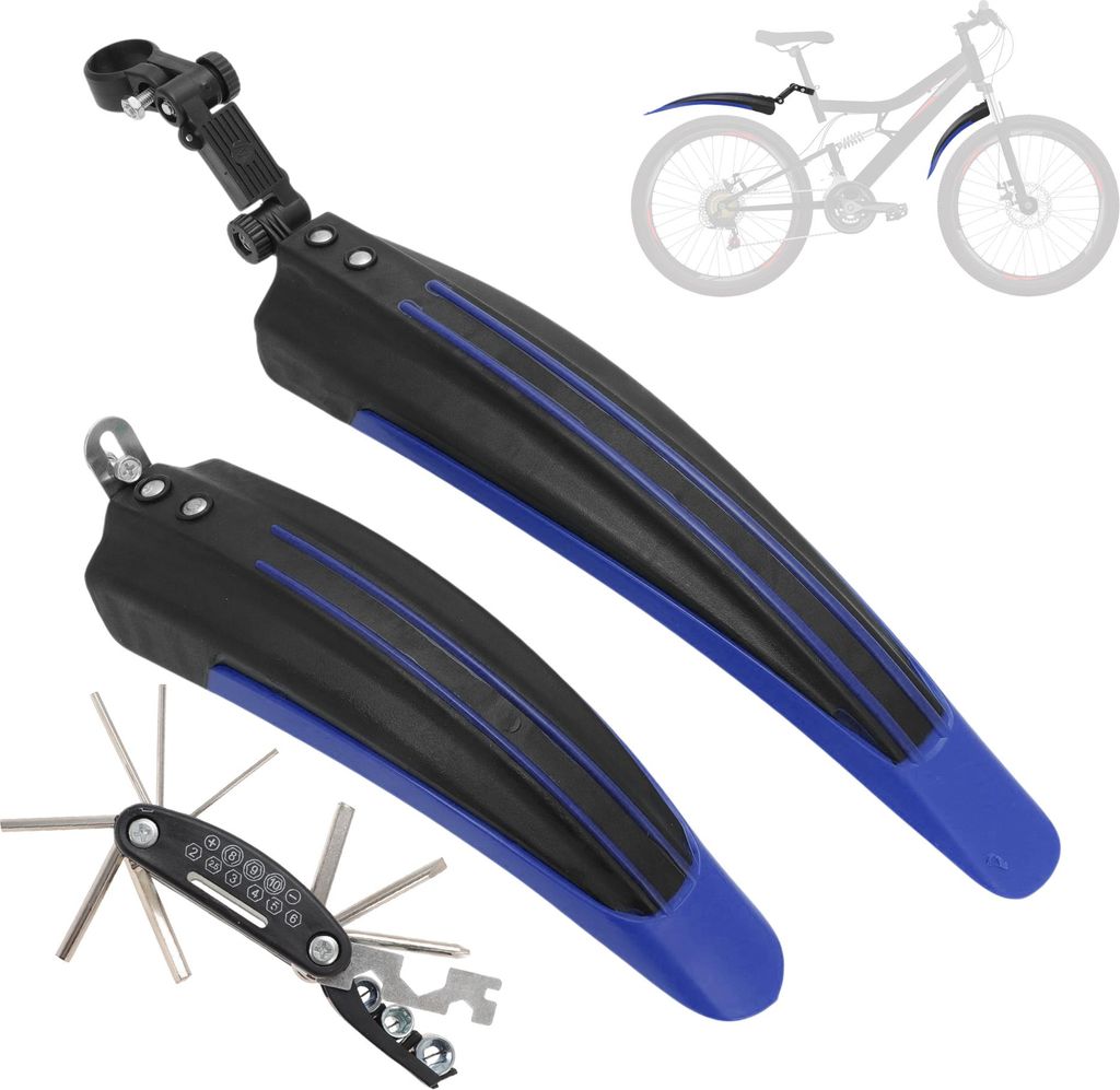 Fahrrad Schutzbleche Set Fahrrad Radfahren Reifen Vorne Hinten Schmutz Schützer Radfahren Fahrrad Schutzblech mit Werkzeug Verdickung Schutzblech ...