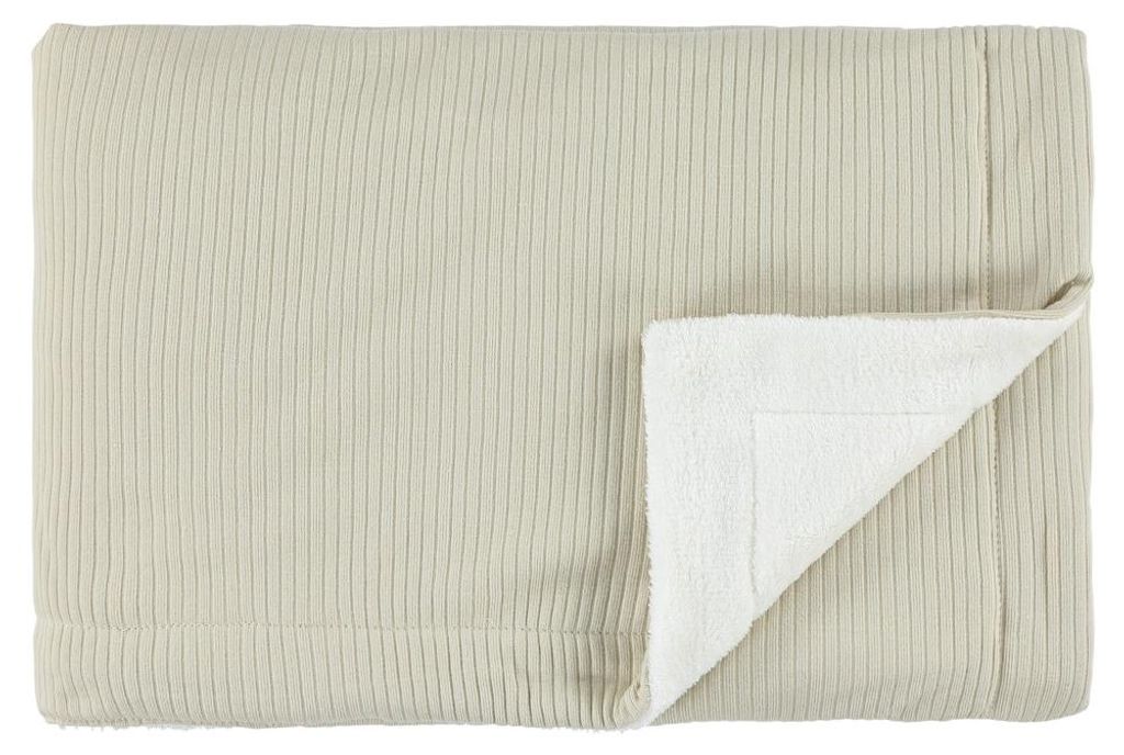 Trixie Fleece Babydecke 75x100cm Breeze Sand Baumwolle beige