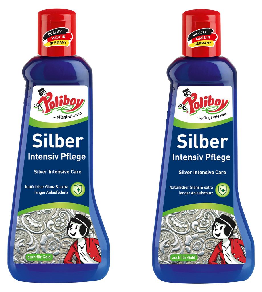 Poliboy Silber Intensiv Pflege 2er Set, Reinigungsmittel - Produktbild 