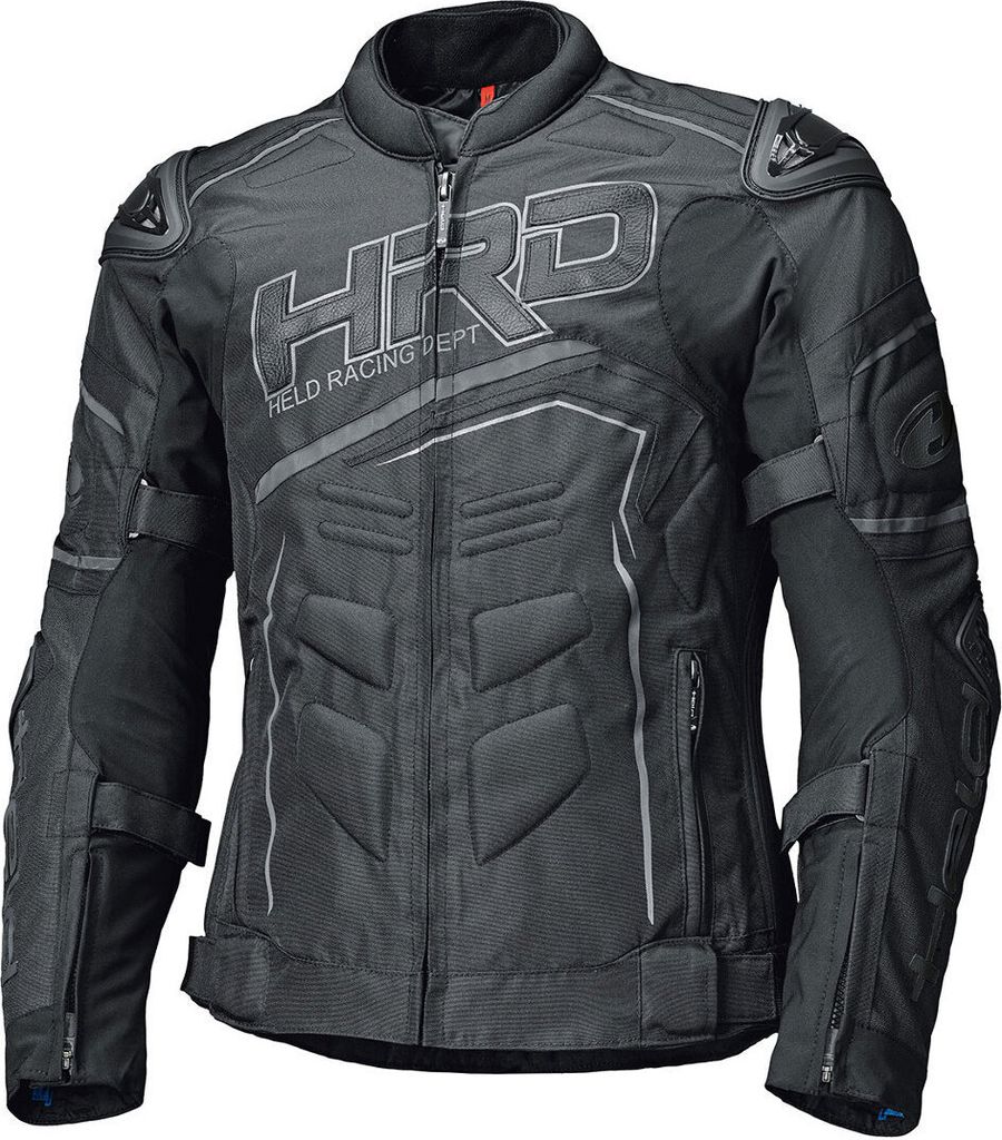 Held Safer SRX Motorrad Textiljacke, schwarz, L