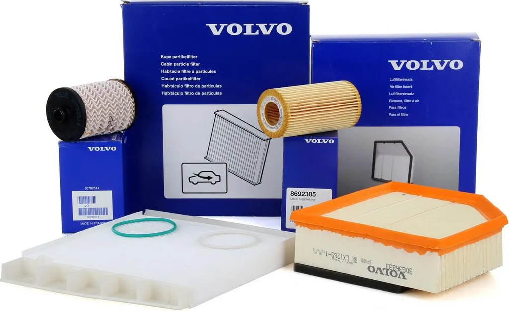 Réparation VOLVO XC90 2.4D : Kit de service filtres pour moteur encrassé