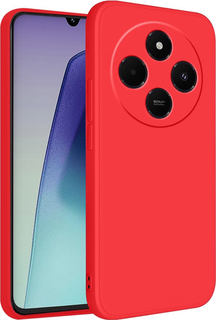 Hülle für Xiaomi Redmi 14C Slim Liquid Silikon Gel Gummi Produktbild 