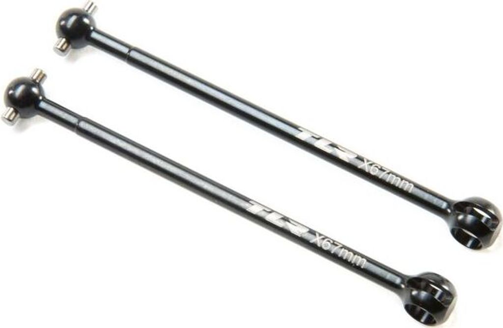 Losi CVA Driveshaft Bones, 67mm (2): 22X Produktbild 