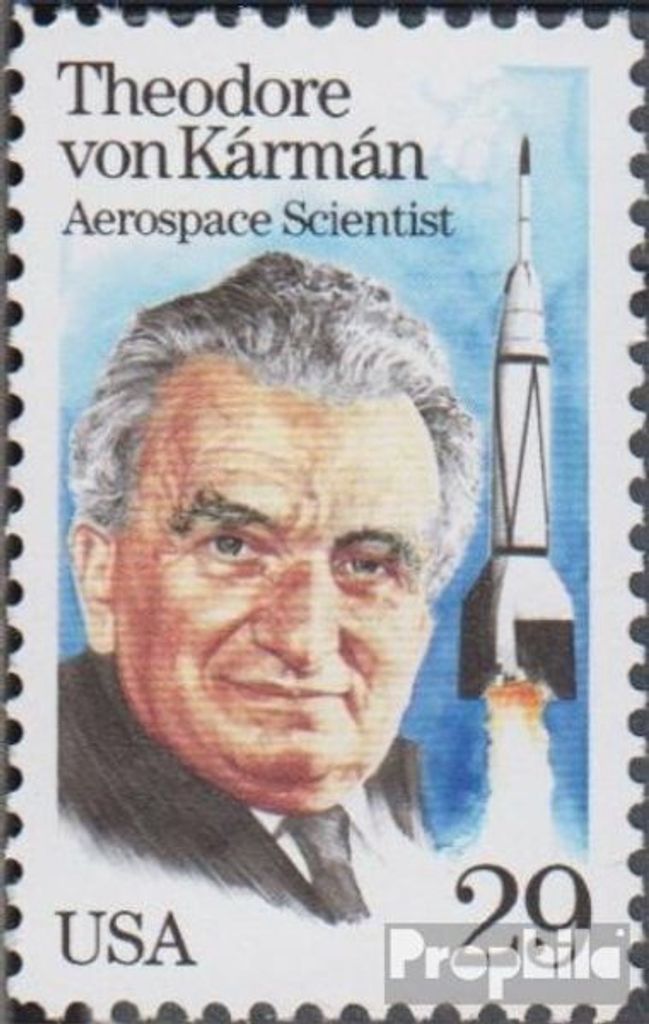 Briefmarken USA 1992 Mi 2313 (kompl.Ausg.) postfrisch Theodore von Karman