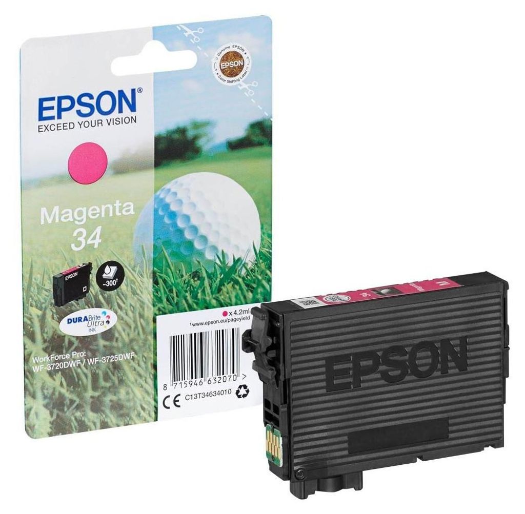 Wkład do drukarki EPSON 34 / T3463 magenta Zdjęcie produktu 
