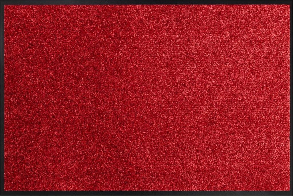 Fußmatte Türvorleger Schmutzfangmatte 40x60cm AMIGO Rot hochwertig Robust
