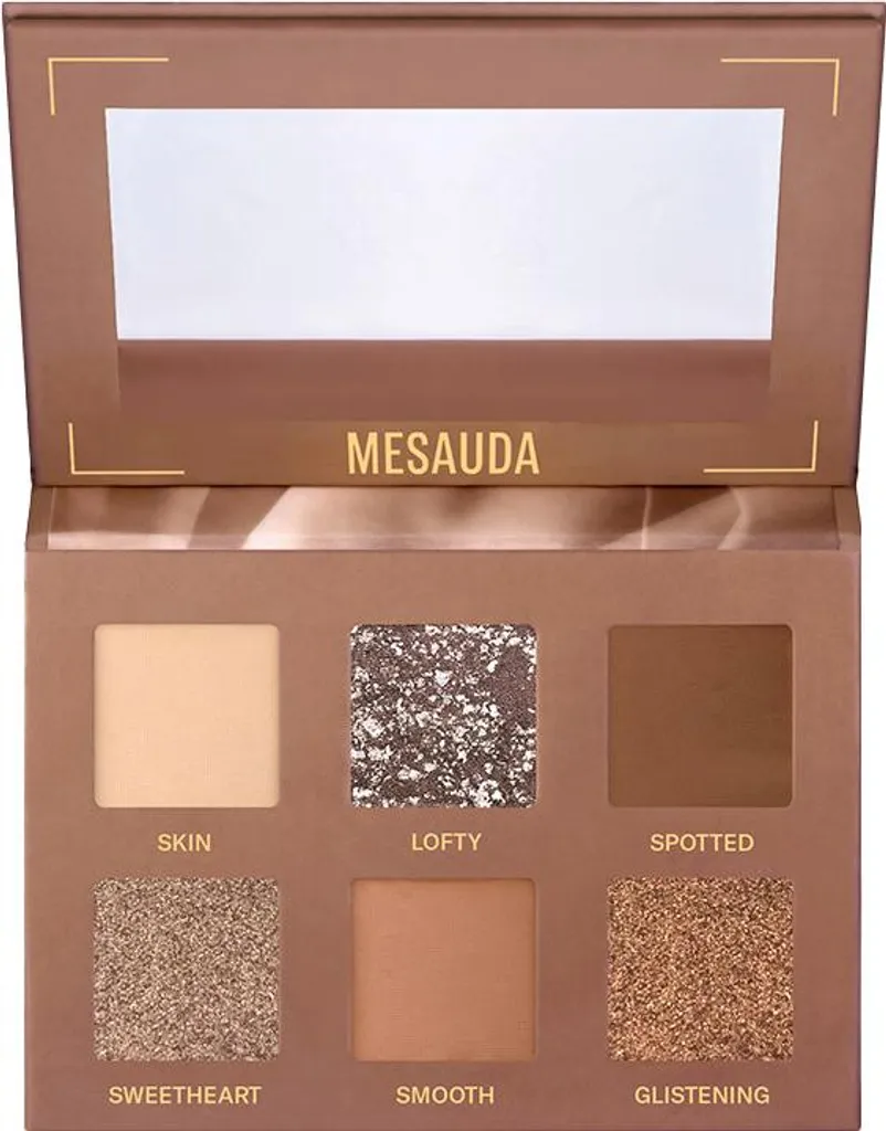 Palette Ombretti Mesauda 206 Timeless Nude - Look Nude Professionale