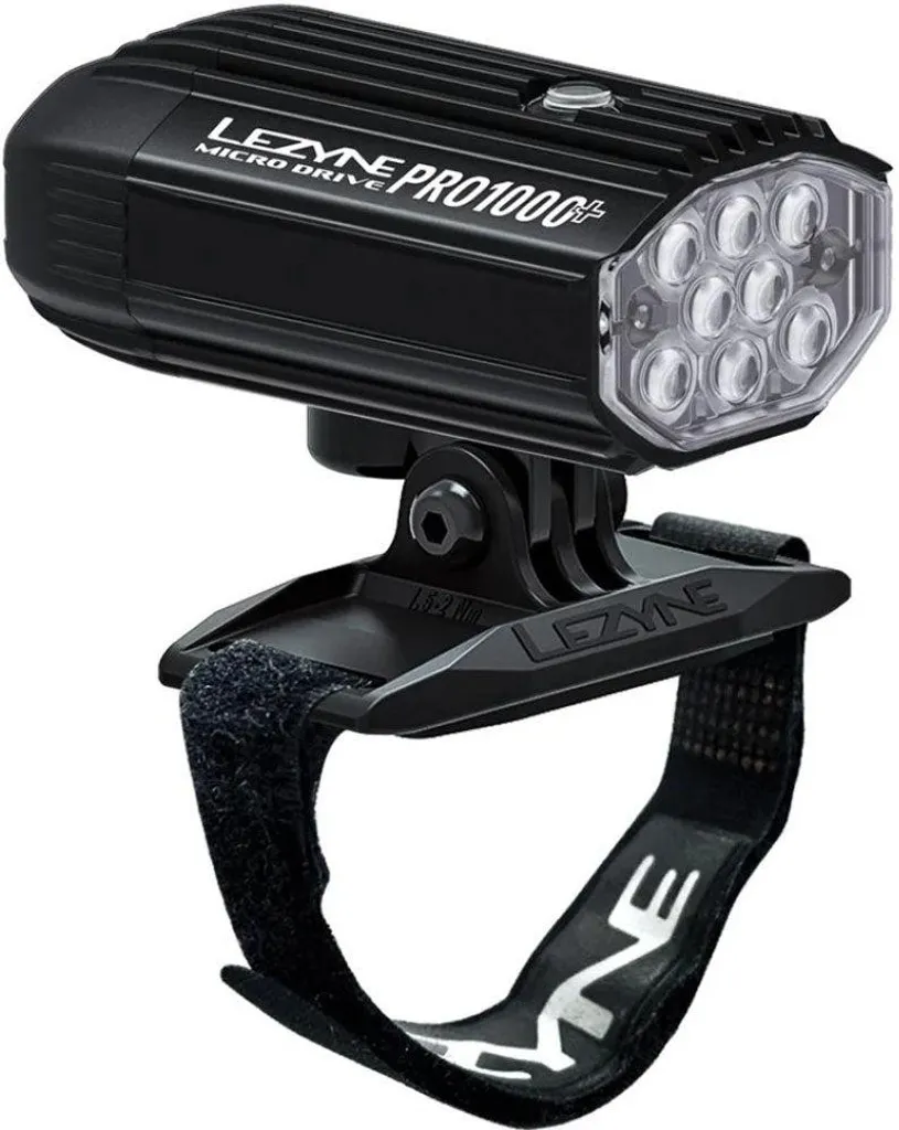 Éclairage Casque Lezyne Helmet Micro Drive Pro 1000+ Lumens Noir