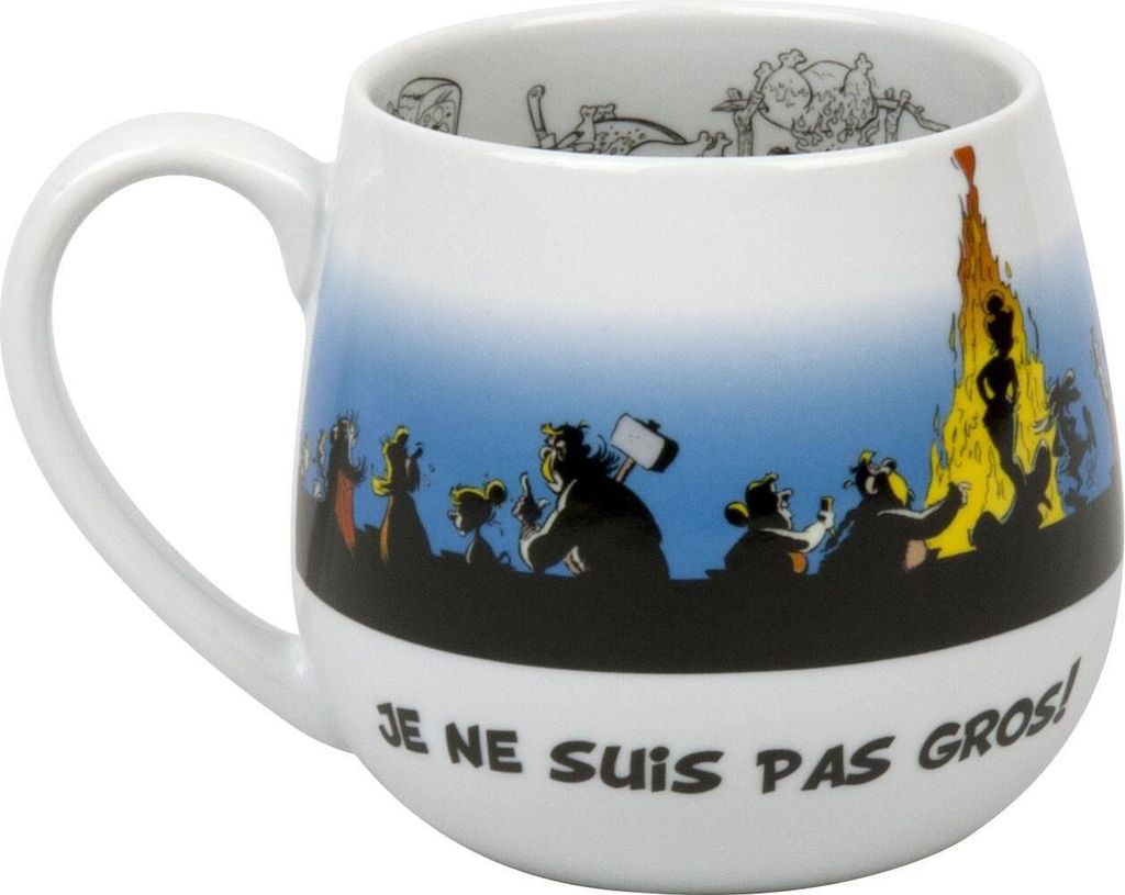 Könitz Kuschelbecher Asterix JE ne suis pas gros Produktbild 