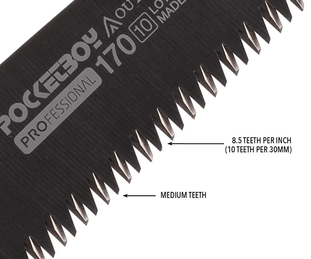 Lama Nera Silky Pocketboy 170-10 Outback | Ideale per Caccia e Outdoor - 5