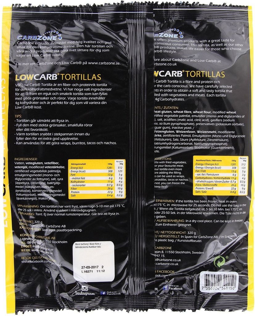 Low Carb® Tortilla Klein (8 x 40g) Nudel Kaufland.de