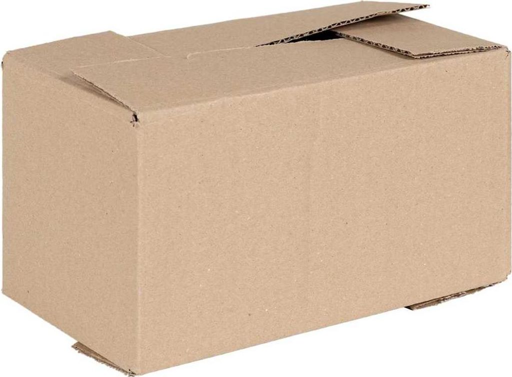 Faltbox mit Speicher 50 pcs Braun 24 x 13 x 13 cm Karton