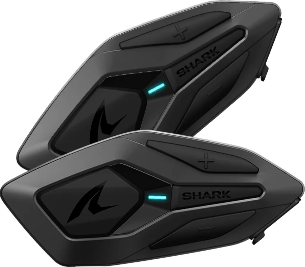 Sena Double Set Noir pour Casque Shark - Bluetooth Haute Définition
