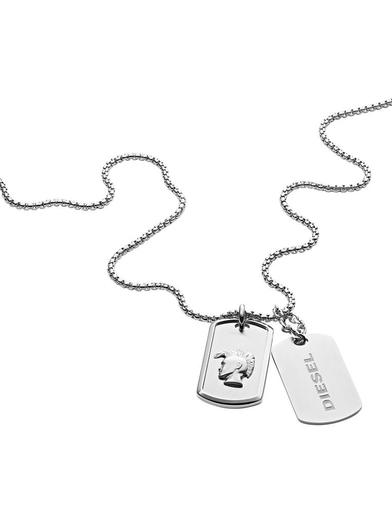Diesel DX1210040 Herren Collier Edelstahl Silber 69 cm Produktbild 