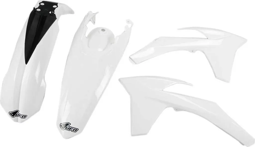 Remplacer plastiques cassés KTM EXC 2012 kit UFO blanc OEM complet