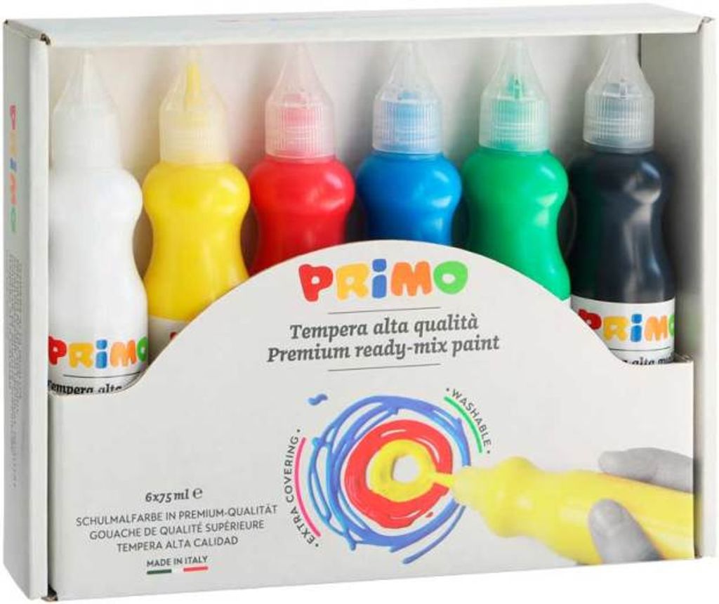PRIMO sada temperové barvy 3D BASIC sada 6 x 75 ml Obrázek produktu 6