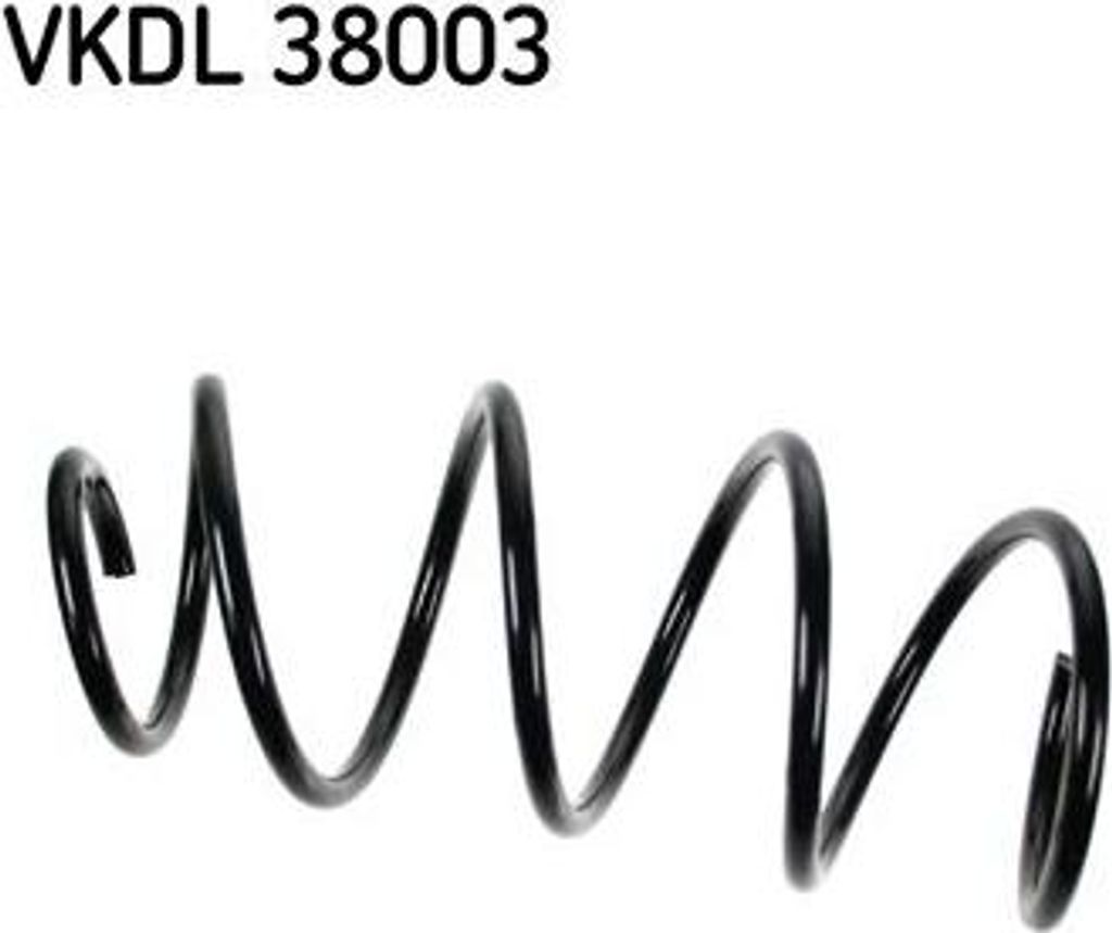 SKF VKDL 38003 Fahrwerksfeder OE 31336767368 kompatibel mit 1er E81, 1er E87, 1er E88, 1er E82, 3er E90, 3er E93, 3er E92, 3er E91