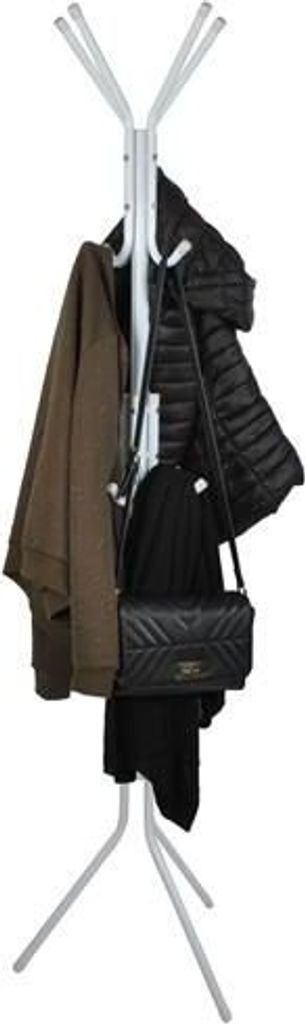 Kleiderbügel - 12 Haken - 170 cm - weiß Produktbild 9