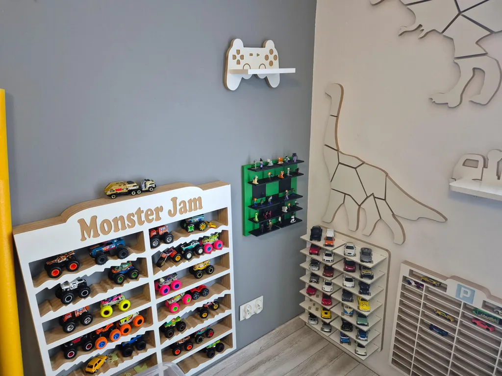 Exposition de Figurines Compatibles avec Minecraft - Vitrine Plexiglas 35cm - 4