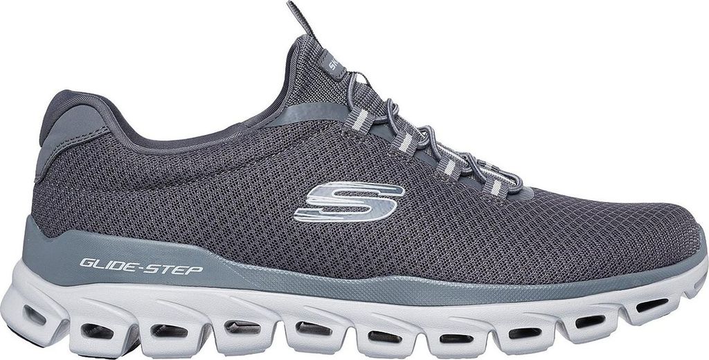 Skechers Glide-Step Sylo Slip-On Grau CHAR Größe EU 42 Produktbild 