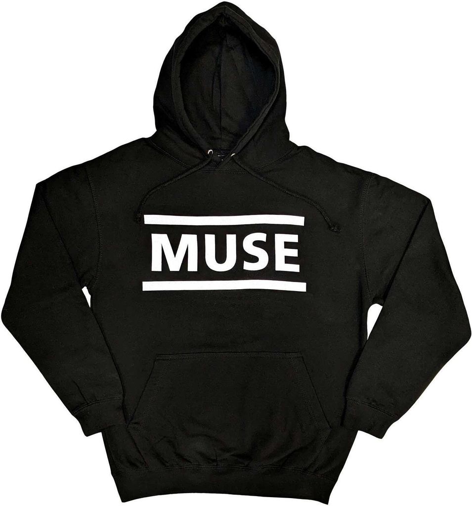 Muse - Mikina s kapucí pro muže/dámy Uni RO8358 (L) (Black) Obrázek produktu 
