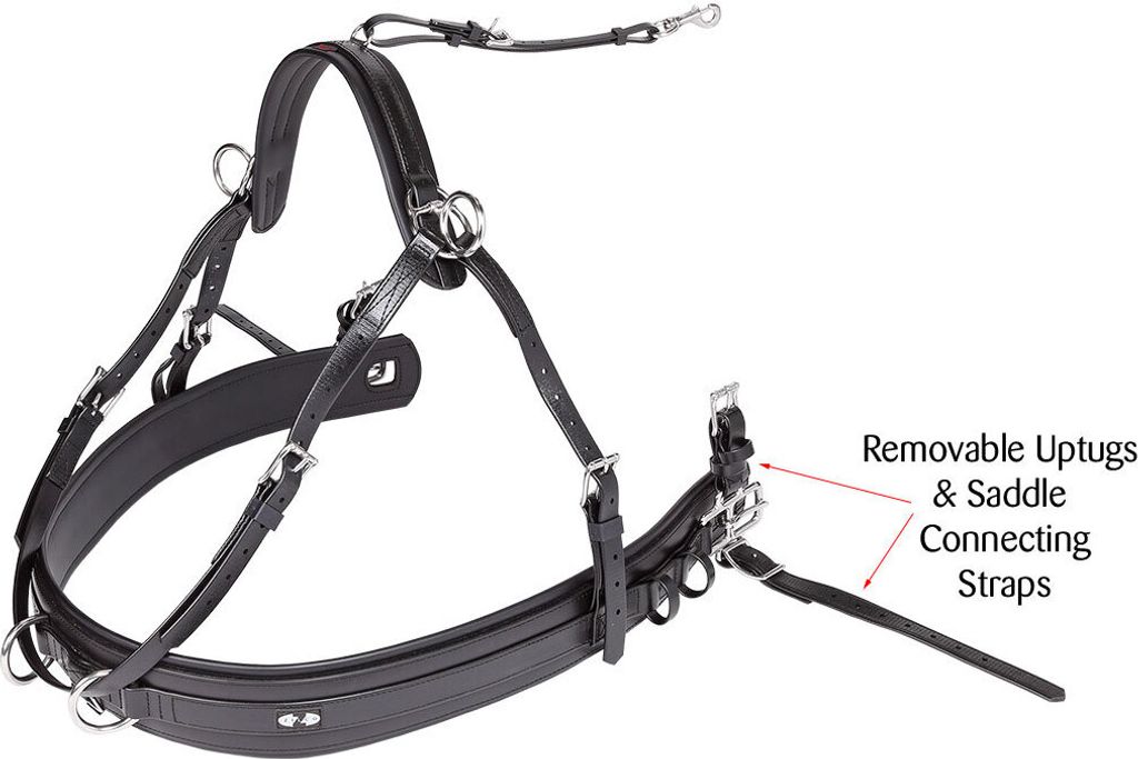 Zilco Classic Brustblatt Zweispänner Pony