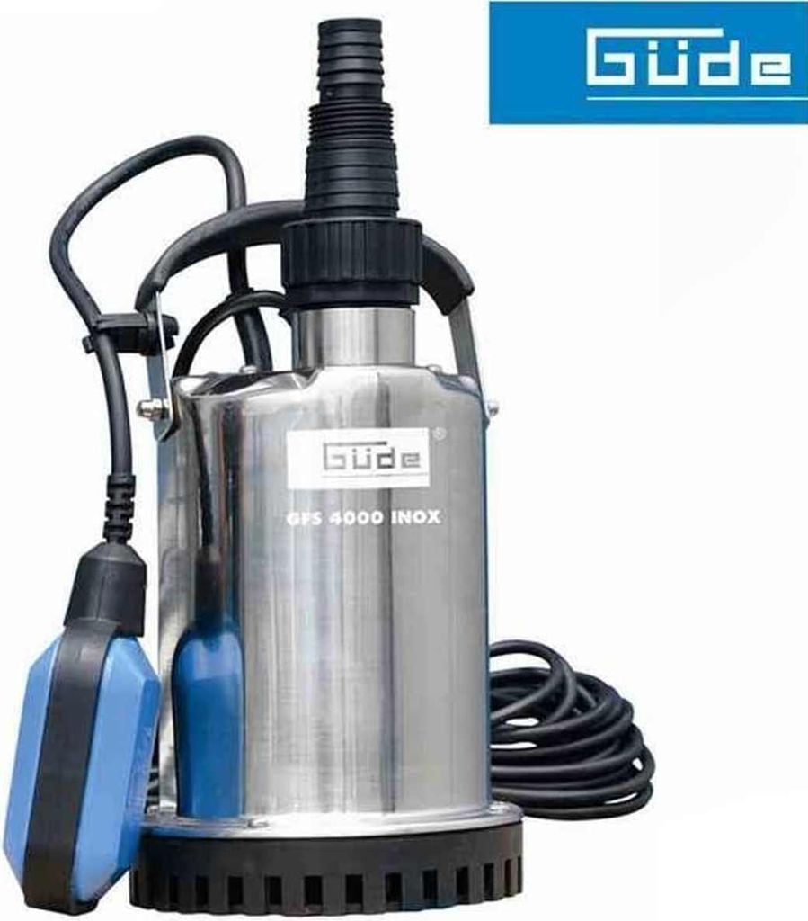 GÜDE Flachsaugerpumpe GFS 4000 INOX 9000 l/h 400 W Produktbild 