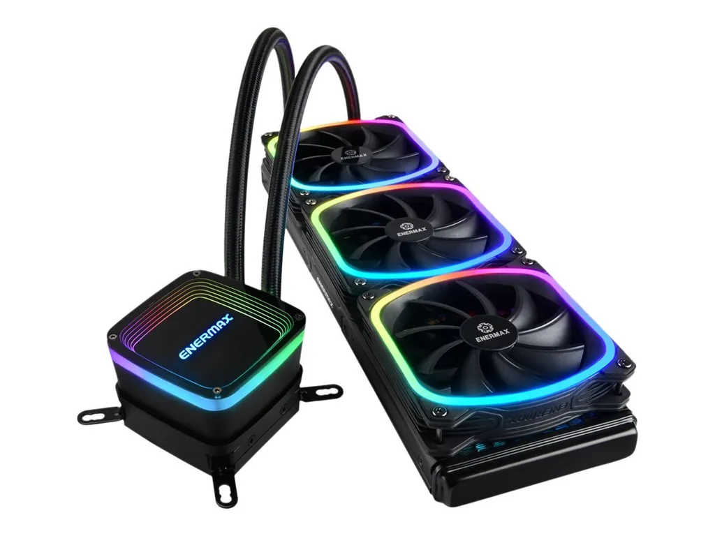 Enermax Aquafusion 360 ARGB Liquid Cooler: Estetica Aurabelt e 350W TDP