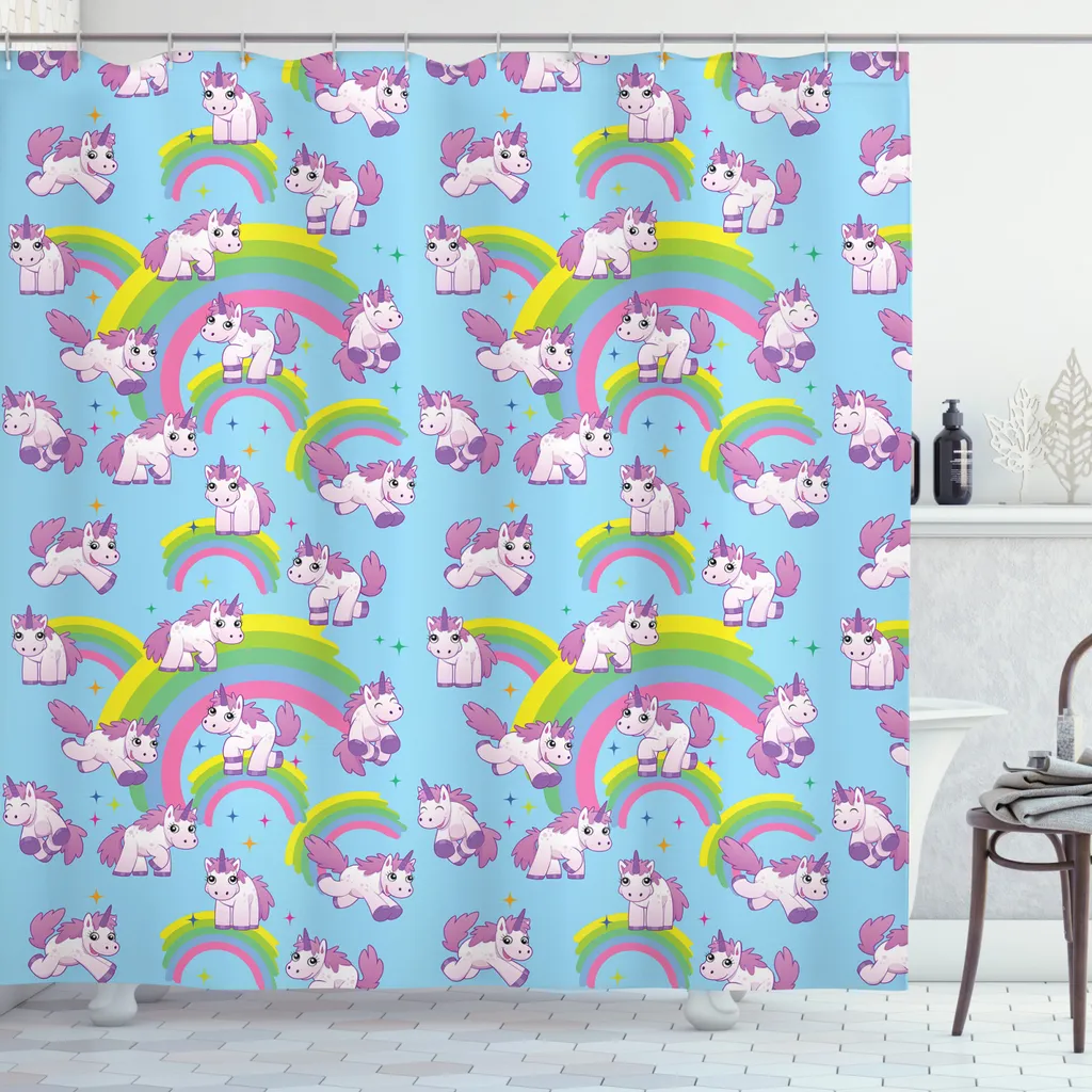 Recensione Tenda ABAKUHAUS Unicorno: Il Meglio per il Bagno Bambini
