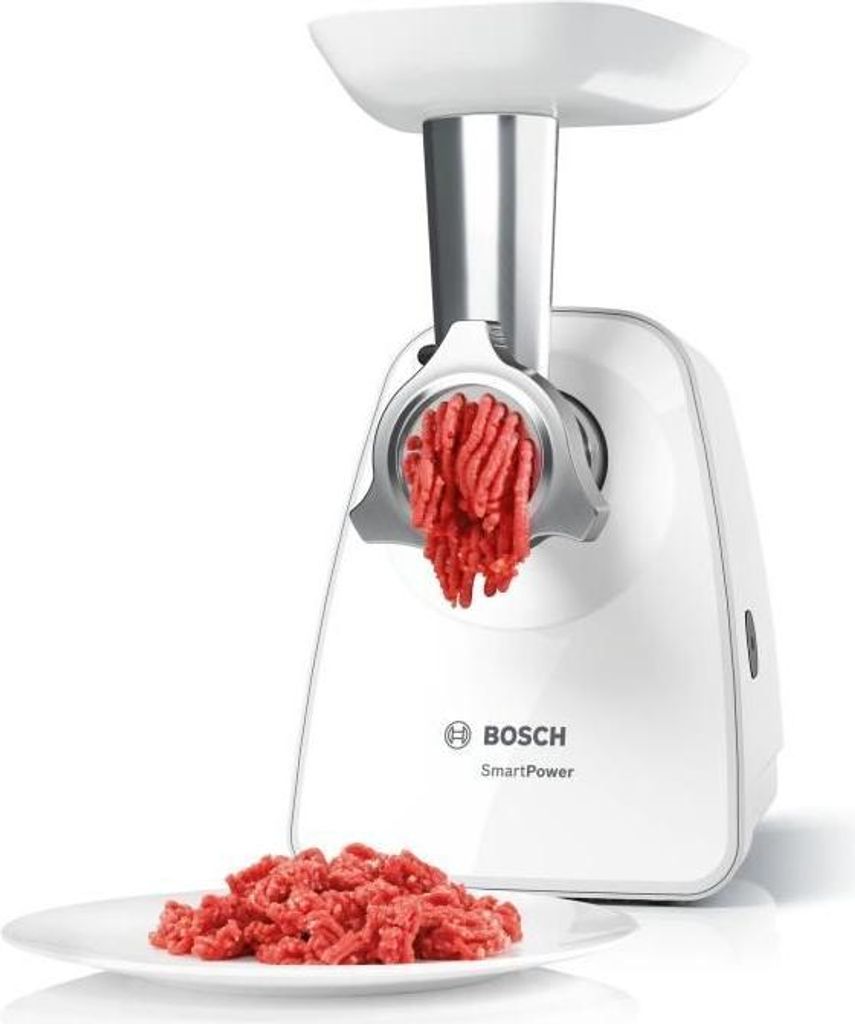 Hachoir à Viande Bosch SmartPower MFW2520W, 2 Grilles de Image du produit 