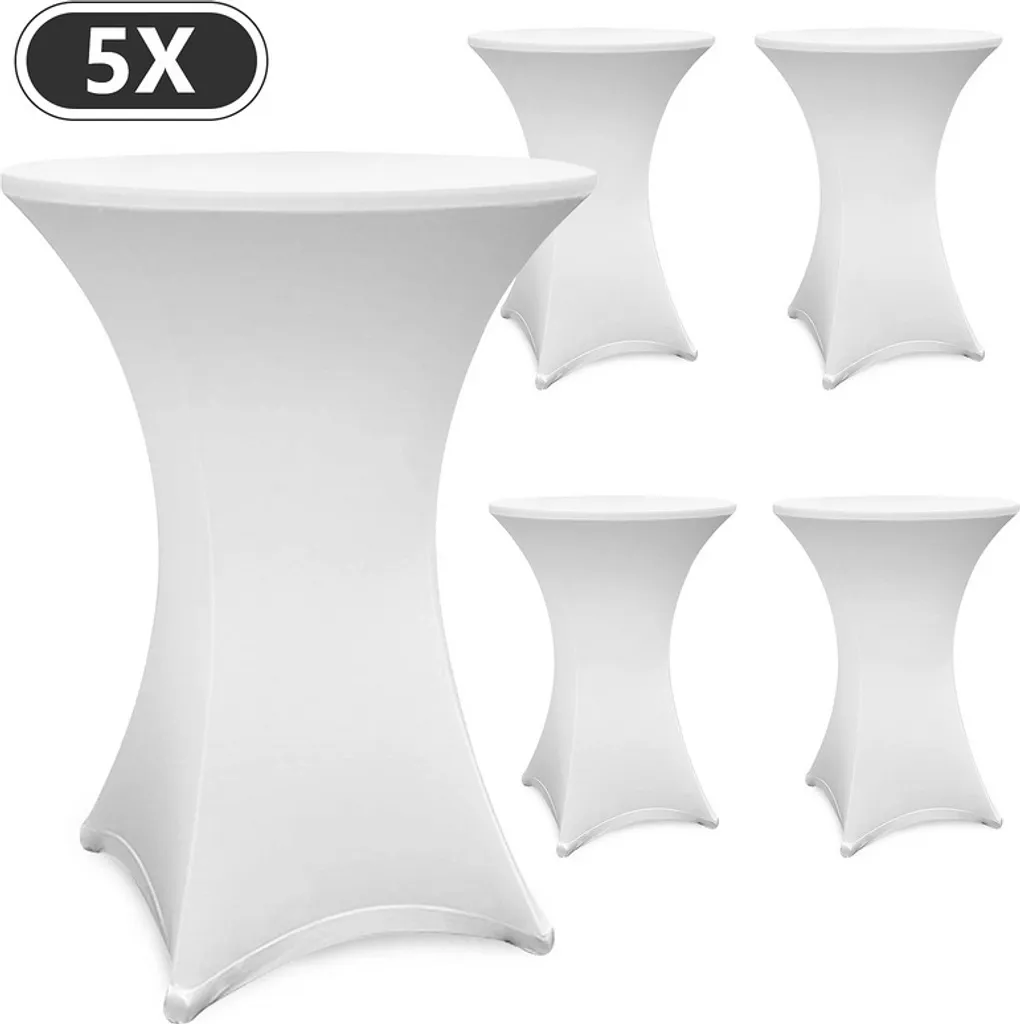 Unique Party Tovaglia Plastificata Bianca Con Rivestimento Di Carta – 274x137 Cm – Perfetta Per Feste