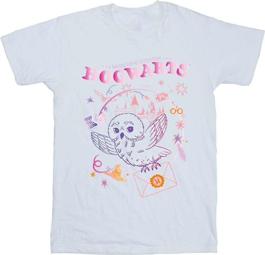 Harry Potter - T-Shirt für Mädchen BI21763 (104) (Weiß)