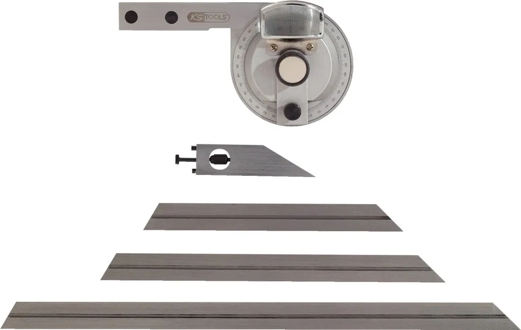 Rapporteur d'Angle Goniomètre KS Tools 300.0207 pour Atelier Mécanique