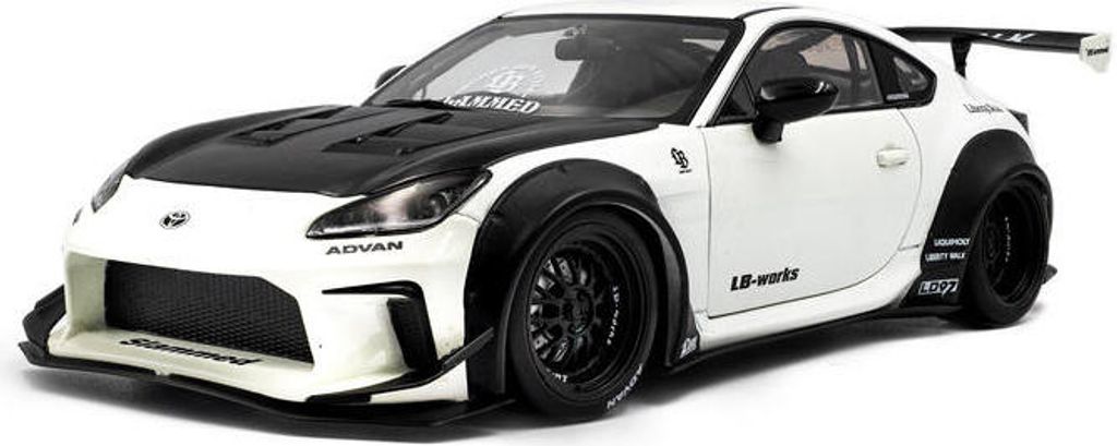 Solido 421186461 Toyota GR86 LBWK bodykit, 2024, metallic Productafbeelding 