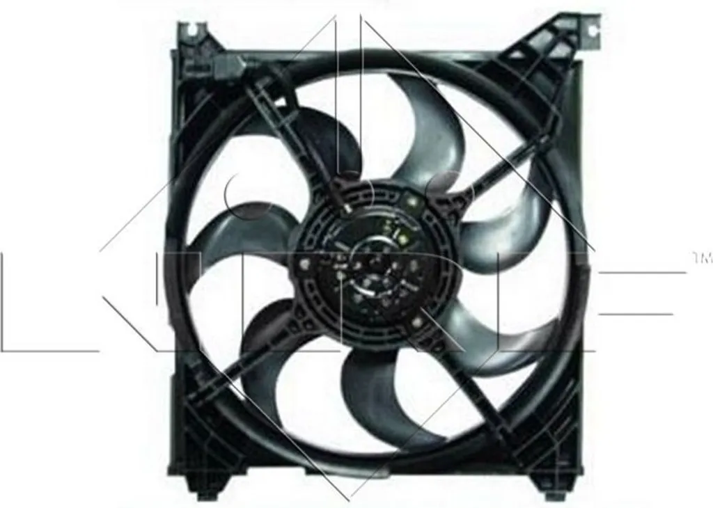 Ventilateur de radiateur anti surchauffe pour Santa Fe 2538026200