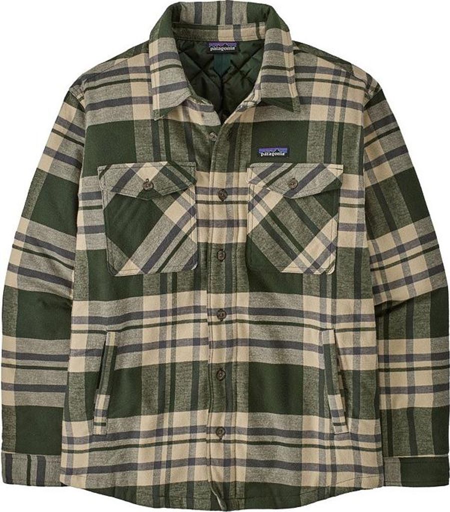 Bunda PATAGONIA M LW INSULATED FJORD FLANNEL SHIRT Herren, in der Filiale: Altwaldgrün Größe: M