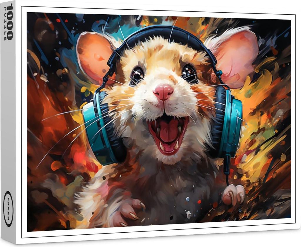 raxxa Premium-Puzzle "Maus", 1000 Teile