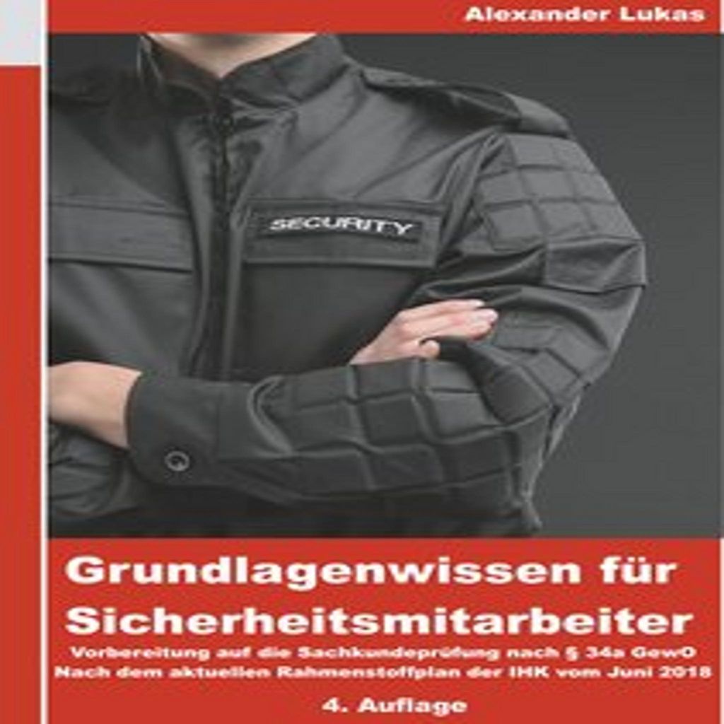 Grundlagenwissen für Sicherheitsmitarbeiter Obrázek produktu 