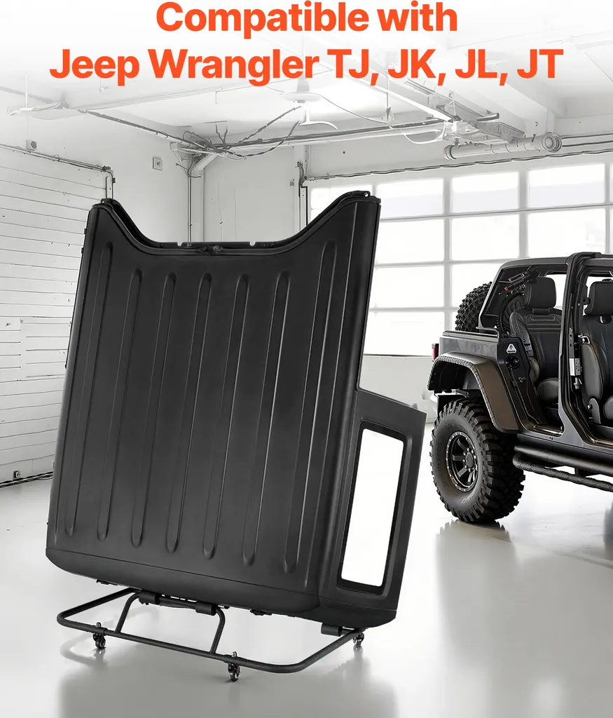 Rangement Toit Rigide Jeep Wrangler pour Garage et Organisation Atelier - 2