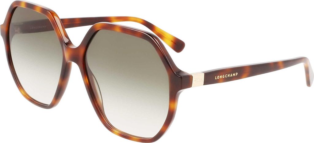 Longchamp Geometrische Damen-Sonnenbrille aus Acetat LO707S