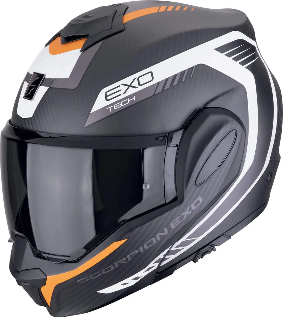 Casque Modulable Carbone Scorpion EXO Tech Evo - Fini la Fatigue 2XL